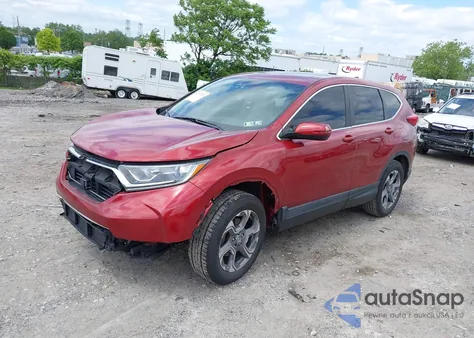 2018 Honda Cr-V Ex-L/Ex-L Navi из США, поврежденный, VIN 2HKRW2H89JH606171